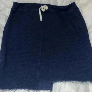 SUNDRY navy skirt size large